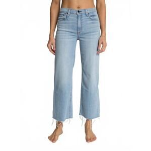 NEW ASKK NY crop wide leg jean in zuma